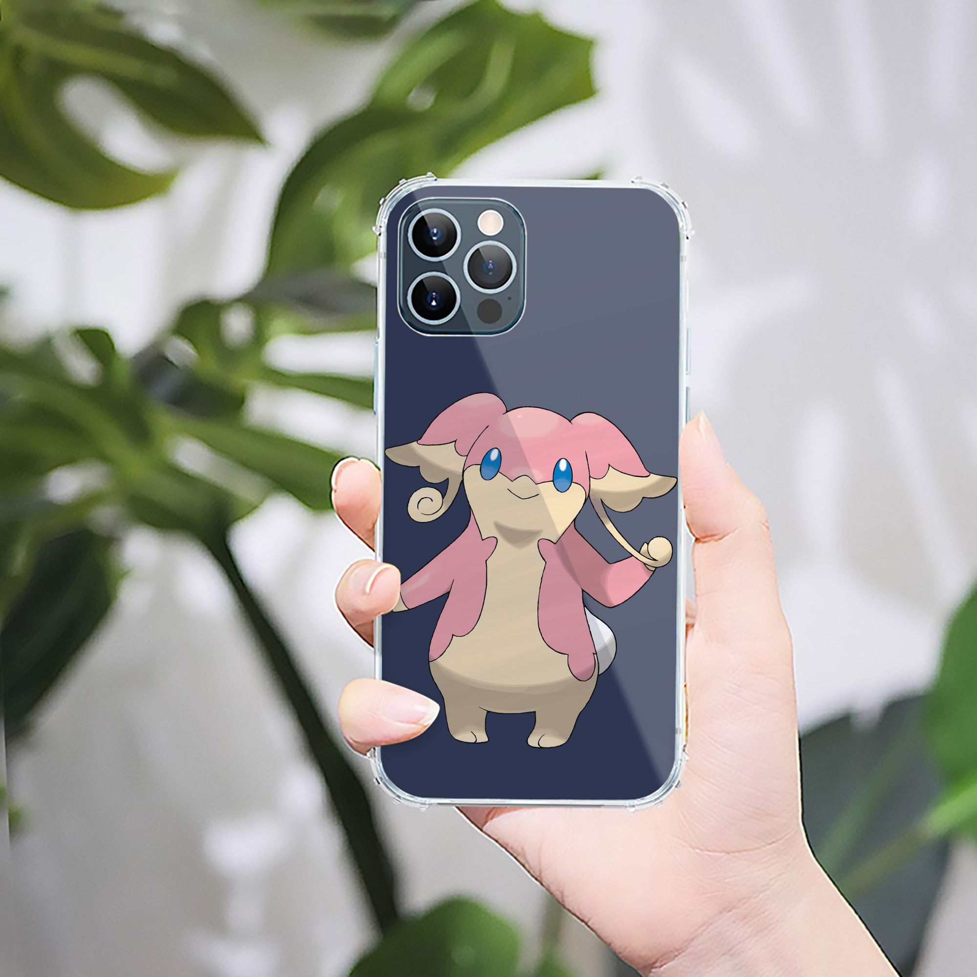 （画像用） ポケットモンスター Pokémon 【iPhone 12シリーズ対応】透明スマホケース（クリアソフトケース）